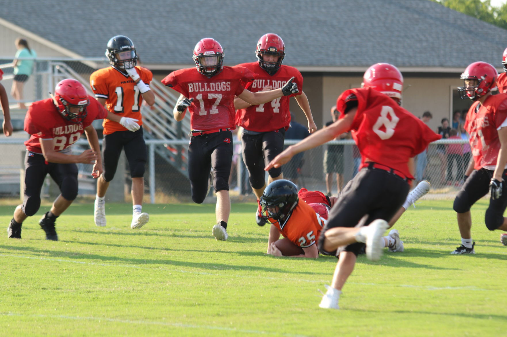 Skiatook vs. Sperry scrimmage